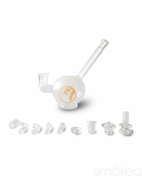 Shop 7 Pipe Twisty Glass Mini Bong in australian
