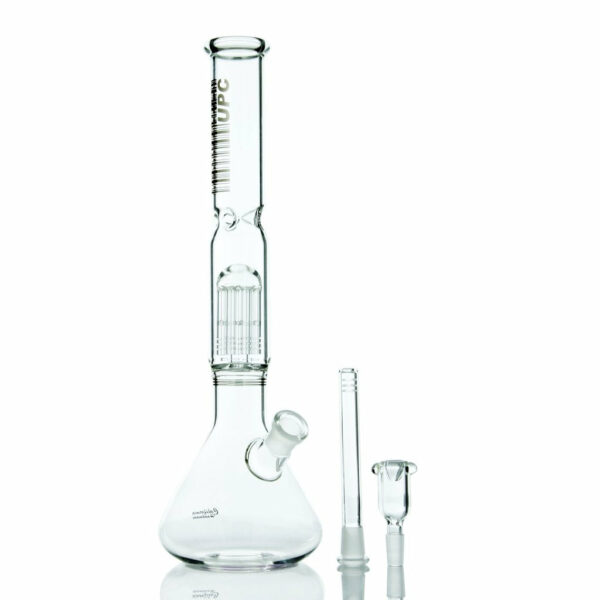 Shop UPC 16" Multi-Arm Tree Percolator Beaker Water Pipe in australian