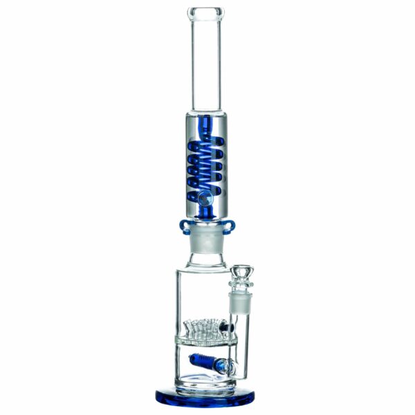Shop CaliConnected 18” Big Sprinkler Glycerin Coil Bong in australian
