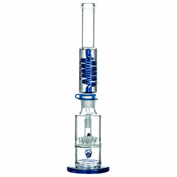 Shop CaliConnected 18” Big Sprinkler Glycerin Coil Bong in australian