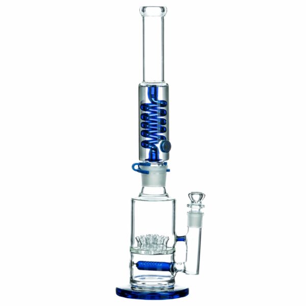 Shop CaliConnected 18” Big Sprinkler Glycerin Coil Bong in australian