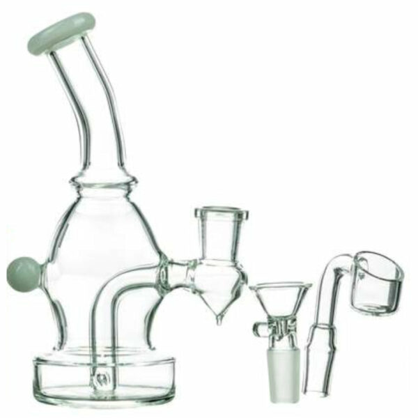 Shop CaliConnected 6.5” Curved Body Dab Rig 🌿🍯 in australian