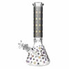 Shop CaliConnected 14” Floral Diamond Beaker Bong in australian