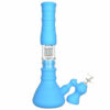 Shop Indestructible 14” Silicone Bong w. Glass Tree Perc & Bubbler Ashcatcher in australian
