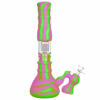 Shop Indestructible 14” Silicone Bong w. Glass Tree Perc & Bubbler Ashcatcher in australian