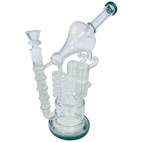 Shop CaliConnected 14” Microscope Recycler Bong 🌿🍯 in australian