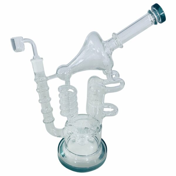 Shop CaliConnected 14” Microscope Recycler Bong 🌿🍯 in australian