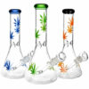 Shop CaliConnected 10” Pot Leaf Beaker Bong in australian