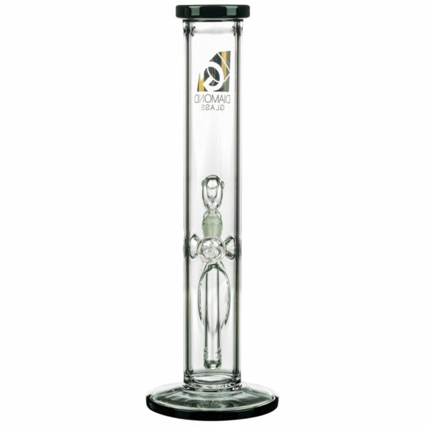 Shop Diamond Glass 13” Classic Straight Tube Bong in australian
