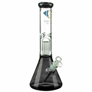 Shop Diamond Glass 13” 8-Arm Tree Perc Beaker Bong in australian