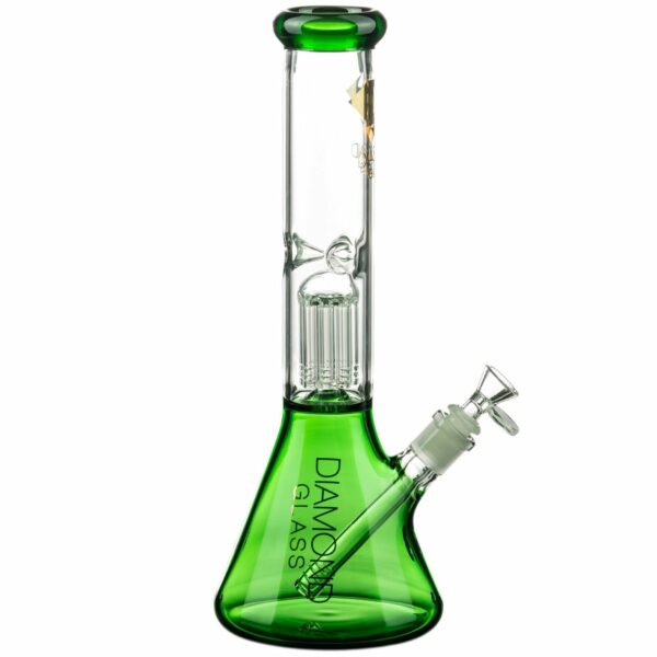 Shop Diamond Glass 13” 8-Arm Tree Perc Beaker Bong in australian