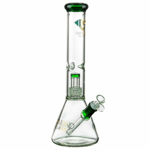 Shop Diamond Glass 14” UFO Perc Beaker Bong in australian