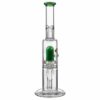 Shop Diamond Glass 10” Skinny Neck UFO Straight Tube Bong in australian