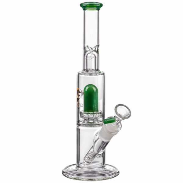 Shop Diamond Glass 10” Skinny Neck UFO Straight Tube Bong in australian