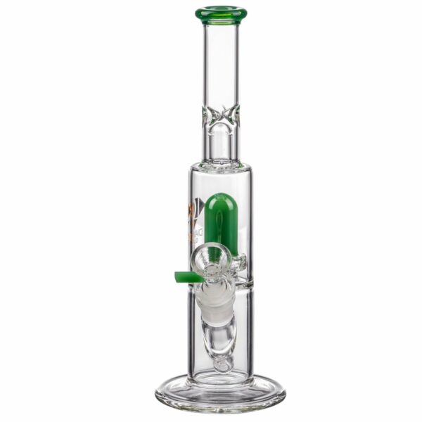 Shop Diamond Glass 10” Skinny Neck UFO Straight Tube Bong in australian