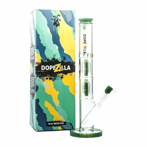 Shop Dopezilla 16” Hydra Double Tree Perc Bong in australian