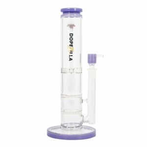 Shop Dopezilla 12” Cerberus Straight Tube Bong in australian