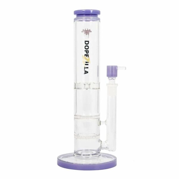 Shop Dopezilla 12” Cerberus Straight Tube Bong in australian