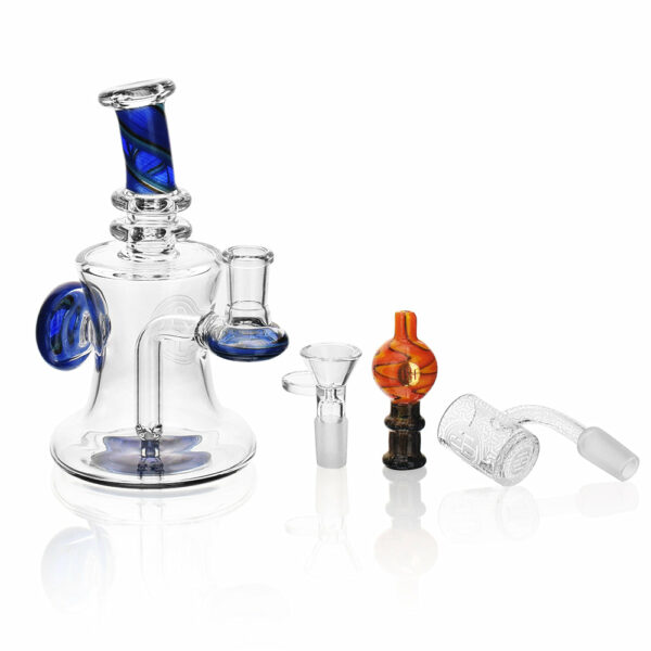 Shop High Society 7.5" Astara Premium Wig Wag Concentrate Rig in australian