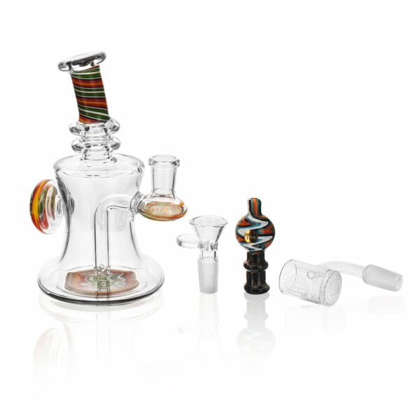 Shop High Society 7.5" Astara Premium Wig Wag Concentrate Rig in australian