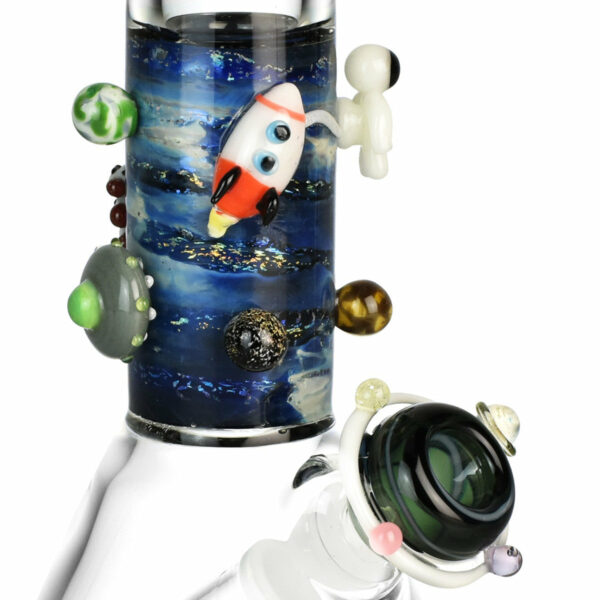 Shop Empire Glassworks 8” Galaxy Baby Beaker Bong 🌙 🔭 in australian