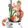 Shop Empire Glassworks 8” Under the Sea Baby Beaker Bong 🐙 in australian