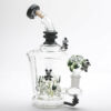 Shop Empire Glassworks Climbing Pandas Recycler Bong 🐼 in australian
