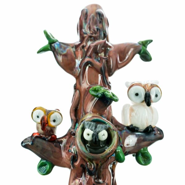 Shop Empire Glassworks Hootie’s Tree Water Pipe 🦉 in australian