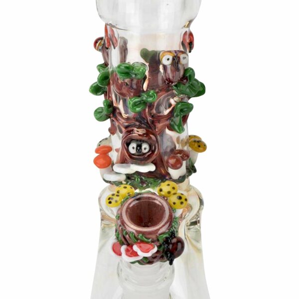 Shop Empire Glassworks 14” Hootie’s Forest Beaker Bong 🦉 in australian