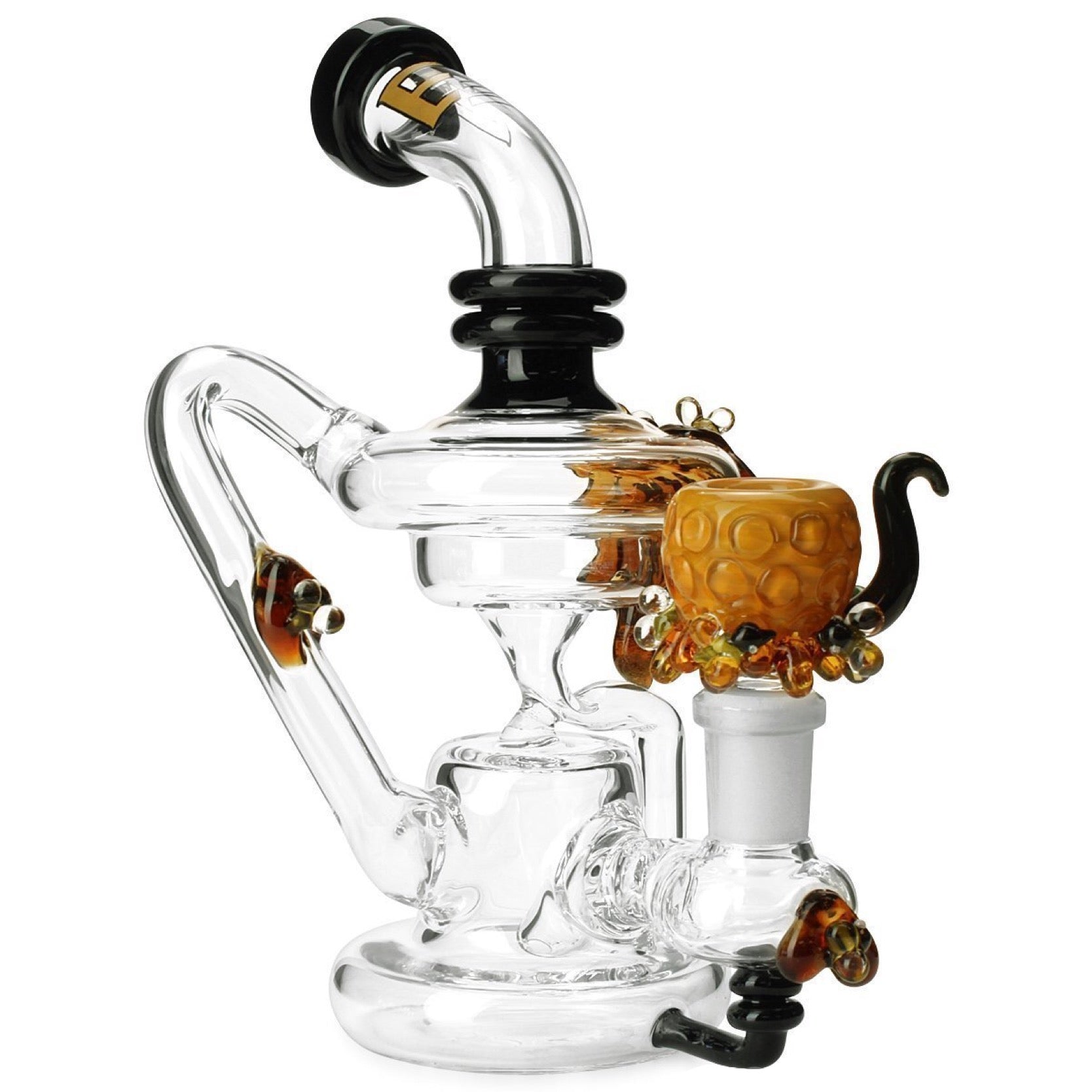 Shop Empire Glassworks Mini Beehive Recycler Bong π in australian