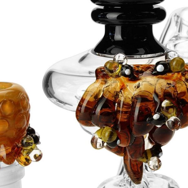 Shop Empire Glassworks Mini Beehive Recycler Bong 🐝 in australian