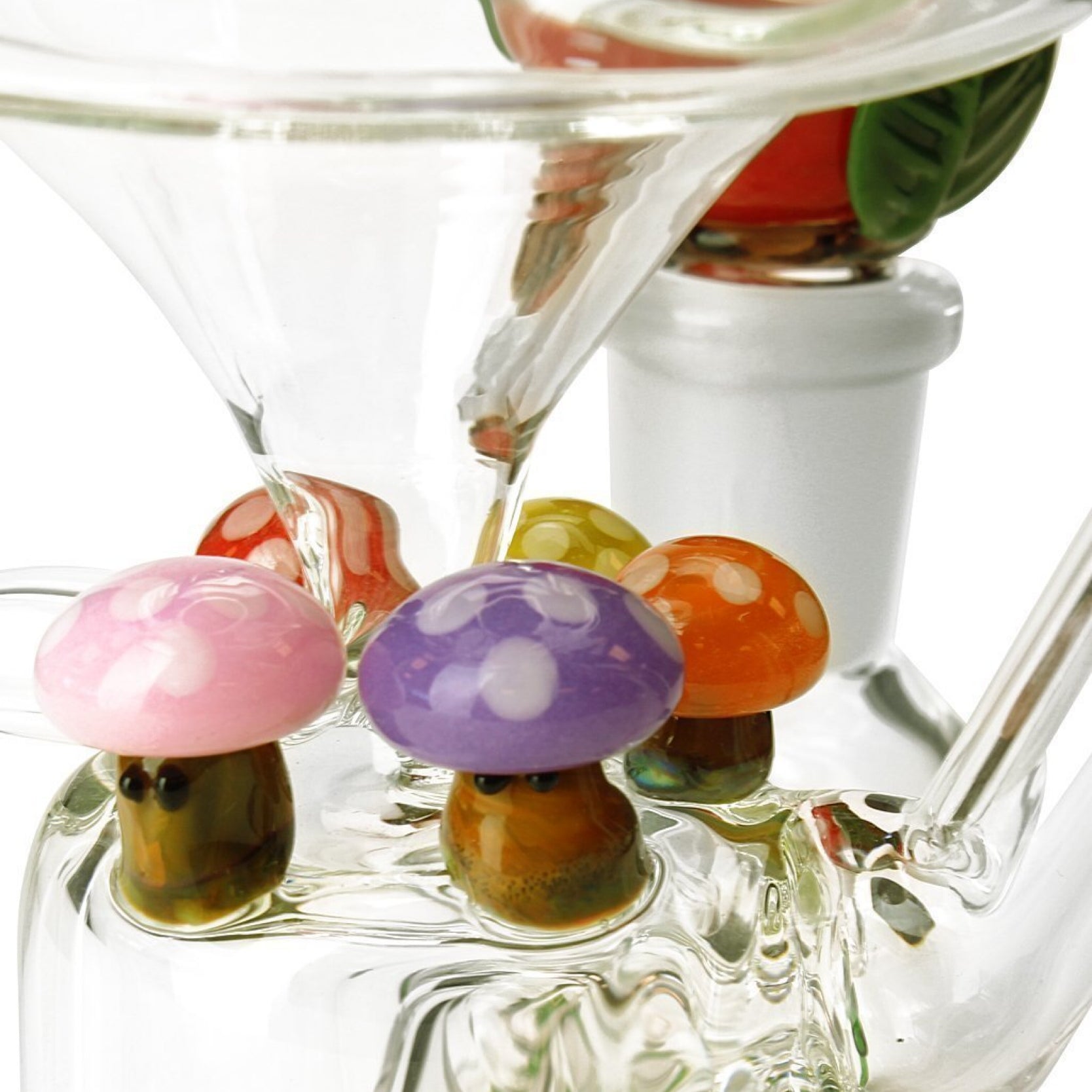 Shop Empire Glassworks Mini Mushroom Recycler Bong π in australian