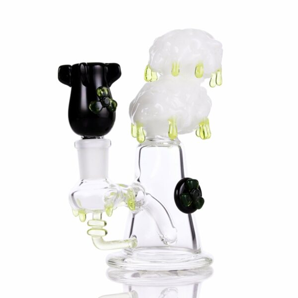 Shop Empire Glassworks 6” Radioactive Cloud Bong w. Nuke Bowl in australian
