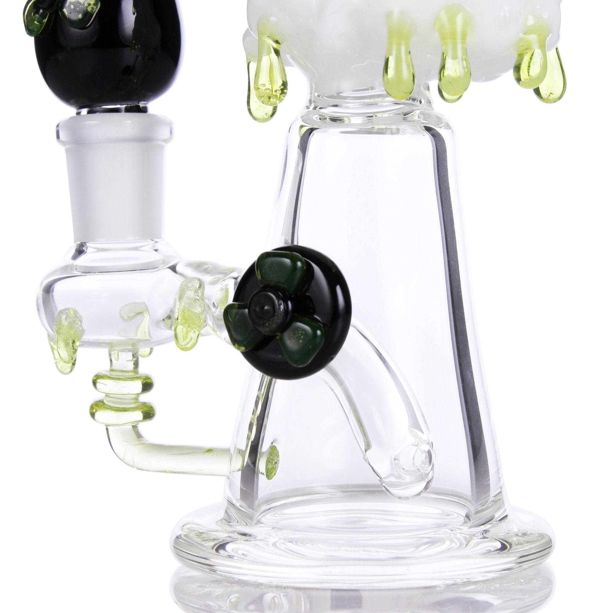 Shop Empire Glassworks 6” Radioactive Cloud Bong w. Nuke Bowl in australian