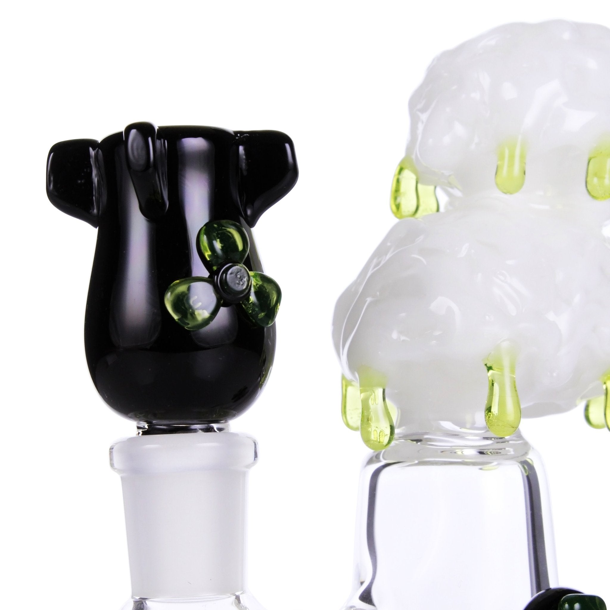 Shop Empire Glassworks 6” Radioactive Cloud Bong w. Nuke Bowl in australian