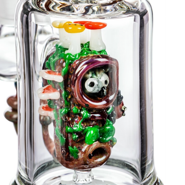 Shop Empire Glassworks “Renew the Redwoods” UV Mini Beaker Bong 🌲 in australian
