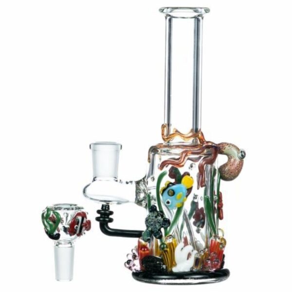 Shop Empire Glassworks “Under the Sea” Mini Bong in australian