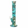 Shop Glow in the Dark 14” Silicone Straight Tube Bong in australian