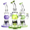 Shop Icon Glass 9.5” Pyramid Cone Perc Rig 🌿🍯 in australian