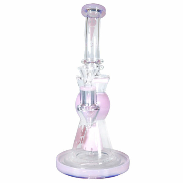 Shop Icon Glass 9.5” Pyramid Cone Perc Rig 🌿🍯 in australian