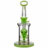 Shop Icon Glass 8” Alien Head Perc Bong in australian