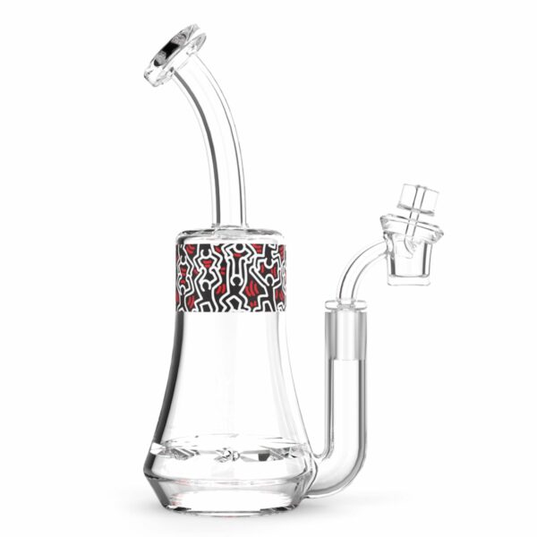 Shop K. Haring 9.5” Glass Dab Rig in australian