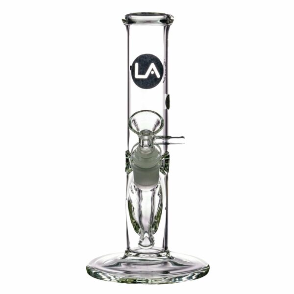 Shop LA Pipes 8” Basic Straight Tube Bong in australian