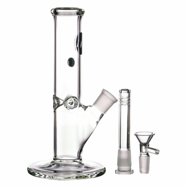 Shop LA Pipes 8” Basic Straight Tube Bong in australian