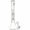 Shop LA Pipes 20” 5mm Thick Double Showerhead Perc Beaker Bong in australian