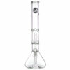 Shop LA Pipes 16” 5mm Thick Showerhead Perc Beaker Bong in australian