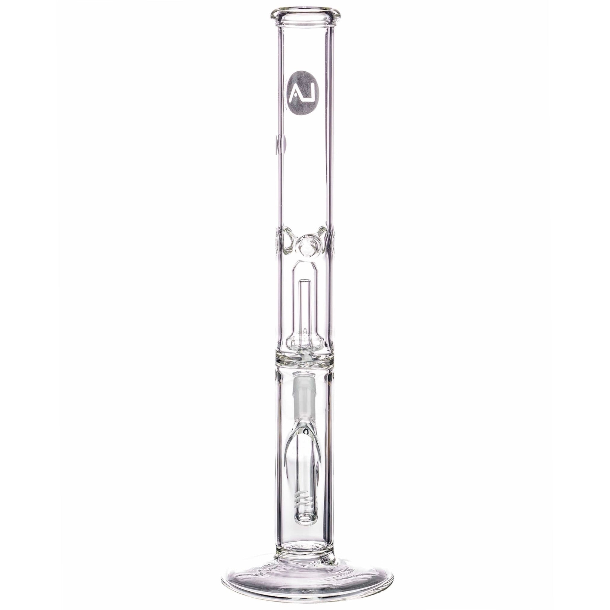 Shop LA Pipes 12” Single Showerhead Perc Straight Tube Bong in australian
