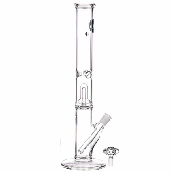Shop LA Pipes 16” 5mm Thick Showerhead Straight Tube Bong in australian
