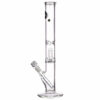 Shop LA Pipes 16” 5mm Thick Showerhead Straight Tube Bong in australian