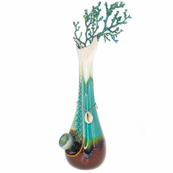 Shop My Bud Vase “Yemaya” Mermaid Bong in australian